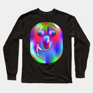 Happy mask Long Sleeve T-Shirt